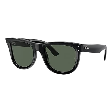 Ray-Ban Wayfarer Reverse Black Dark Green 0RBR0502S-6677VR53