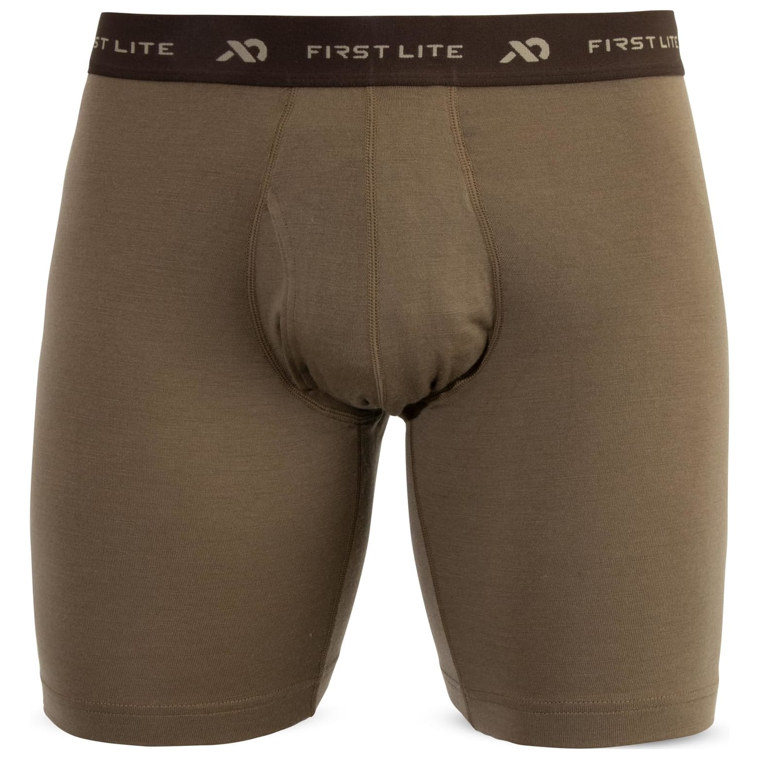 First Lite Men's Wick Game Bag Brief Dry Earth 2X MBWGBDE2X