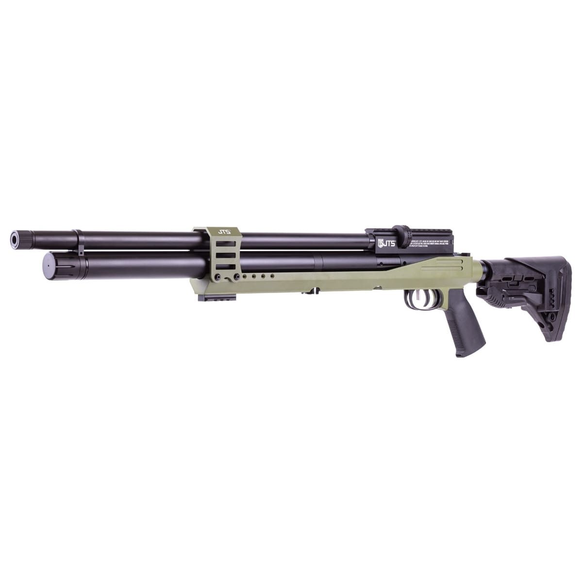 JTS Airacuda PRS MAX .25 Cal Aluminum Chassis Green PCP Air Rifle JAGPRSM25G