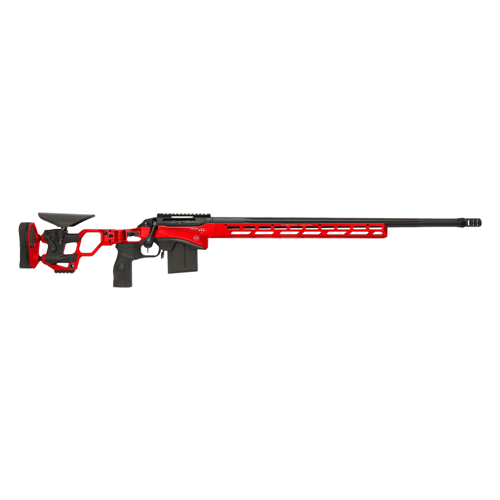 Cadex Defense CDX-SS SEVEN S.T.A.R.S. PRO 6mm Creedmoor 26" 1:7.5" Bbl Hybrid USMC Red/Black Rifle w/Hunting-Style MB CDXSS-PRO-6CM-26-CS20-D2A1N-HUS