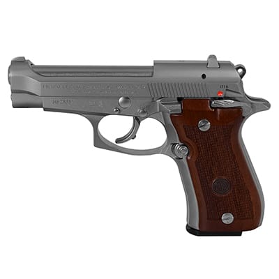 Beretta 84 CHeetah .380 Nickel/Wood Pistol J84F212