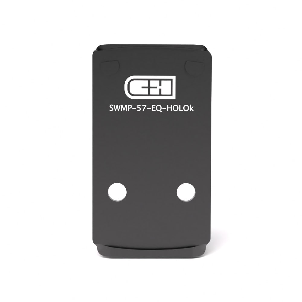 C&amp;H Precision Smith And Wesson Equalizer/FN57 Plate For Holosun 407K/507K SWMP-57-EQ-HOLOK