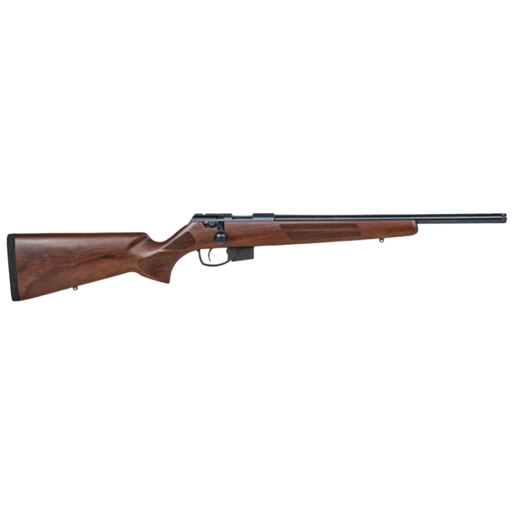 Anschutz 1761 D HB .17 HMR G-28 Walnut Classic 18" Bbl GSI Rifle w/Single-Stage Trigger 019310