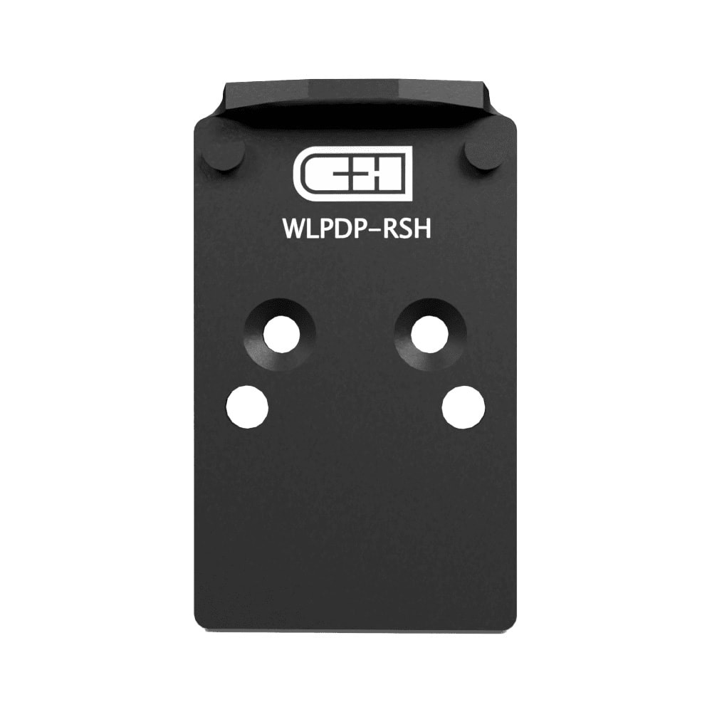 C&amp;H Precision Walther Defense PDP 1.0 Steel Plate For Trijicon (RMR/SRO/RCR)Holosun(407C/507C/507Comp/508T) C&amp;H(EdcXl/Comp) WLPDP-RSH-ST