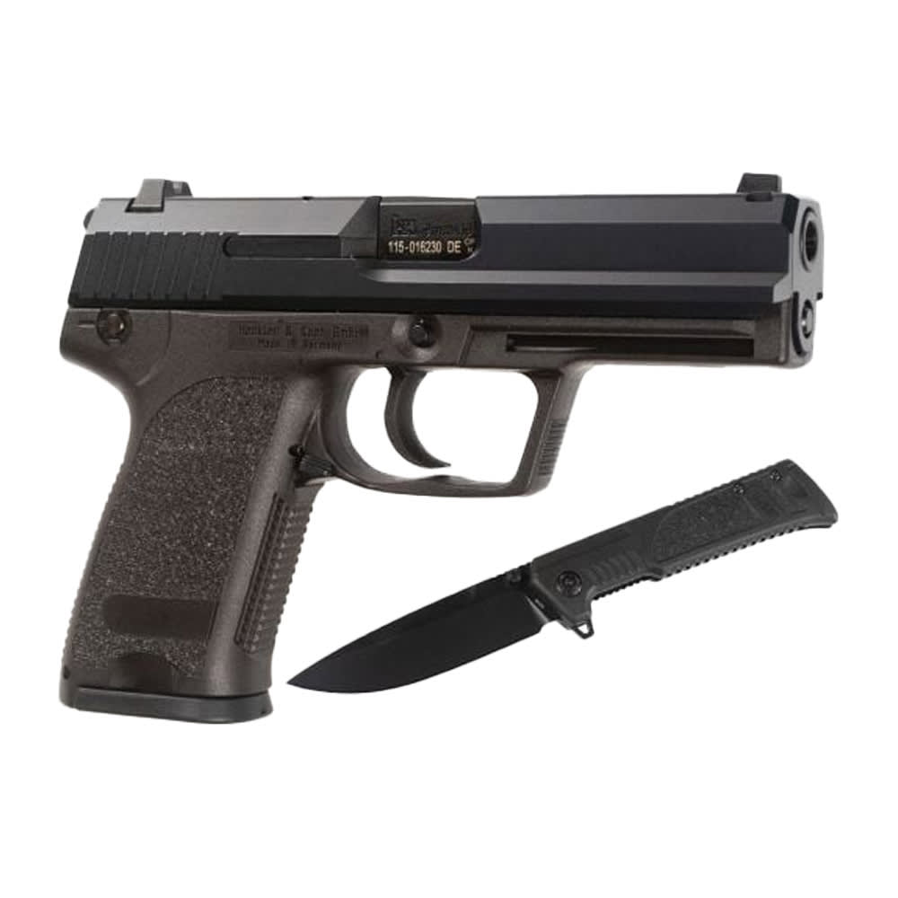 HK P8A1 9mm Commemorative Pistol w/(2) 15rd Mags, Boker Knife, &amp; Tan Case 81001397