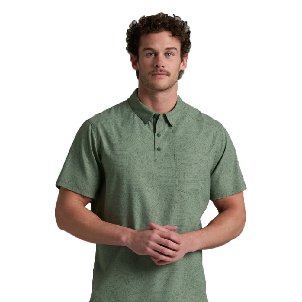 Kuhl Persuadr Polo Short Sleeve Cypress Men's 7538-CYPR-M