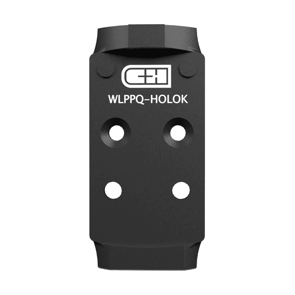 C&amp;H Precision Walther PPQ V4 MIL/LEO Plate For Holosun 407K-507K w/ Rear Sight Rear WLPPQ-HOLOk