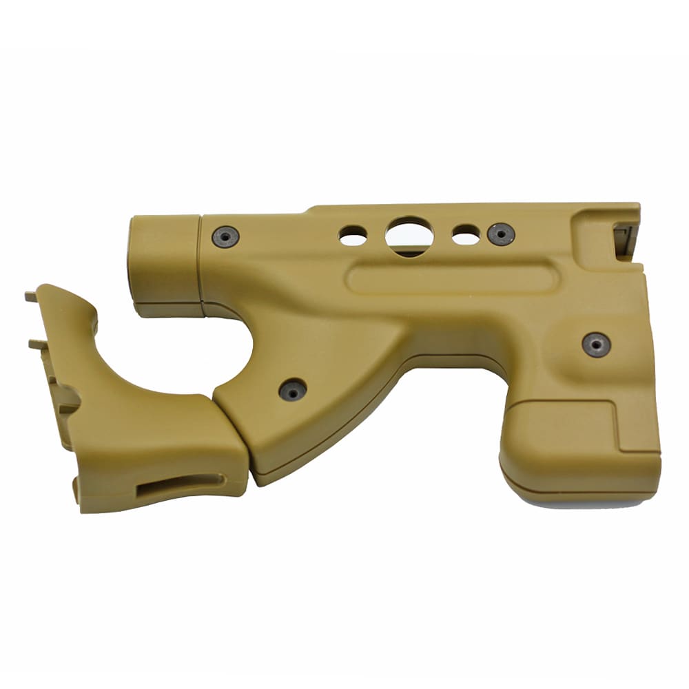 Accuracy International Dark Earth Thumbhole Pistol Grip Upgrade Kit for New Style Stocksides w/Backstrap & Rear End Moldings 26722DE