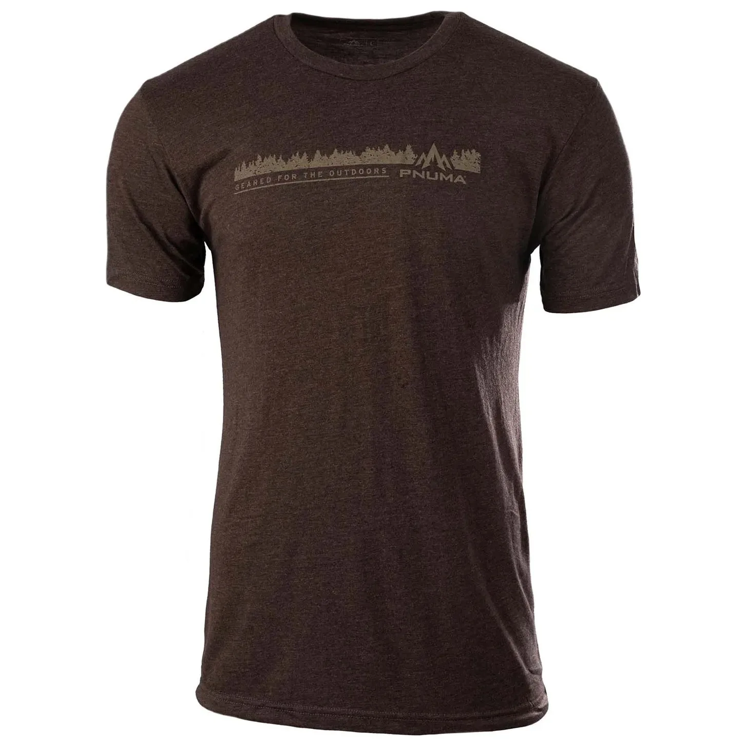 Pnuma Outdoors Lifestyle Tree Line Tee, Cedar Color XL LS-TS-TL-CE-XL