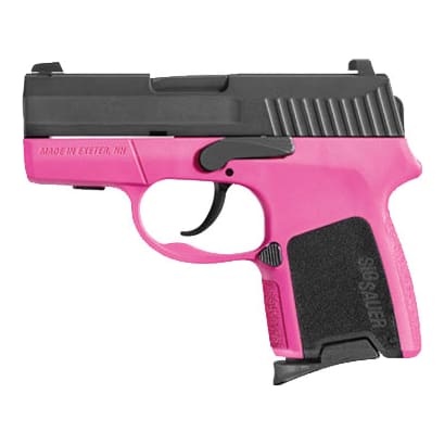 Sig Sauer P290RS 380 ACP Pink Frame, Re-Strike, Slite Night Sights 290RS-380-PNK 290RS-380-PNK