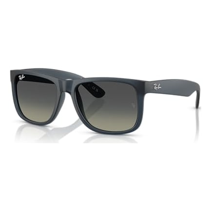 Ray-Ban Justin Rubber Blue Gradient Grey 0RB4165-68131155