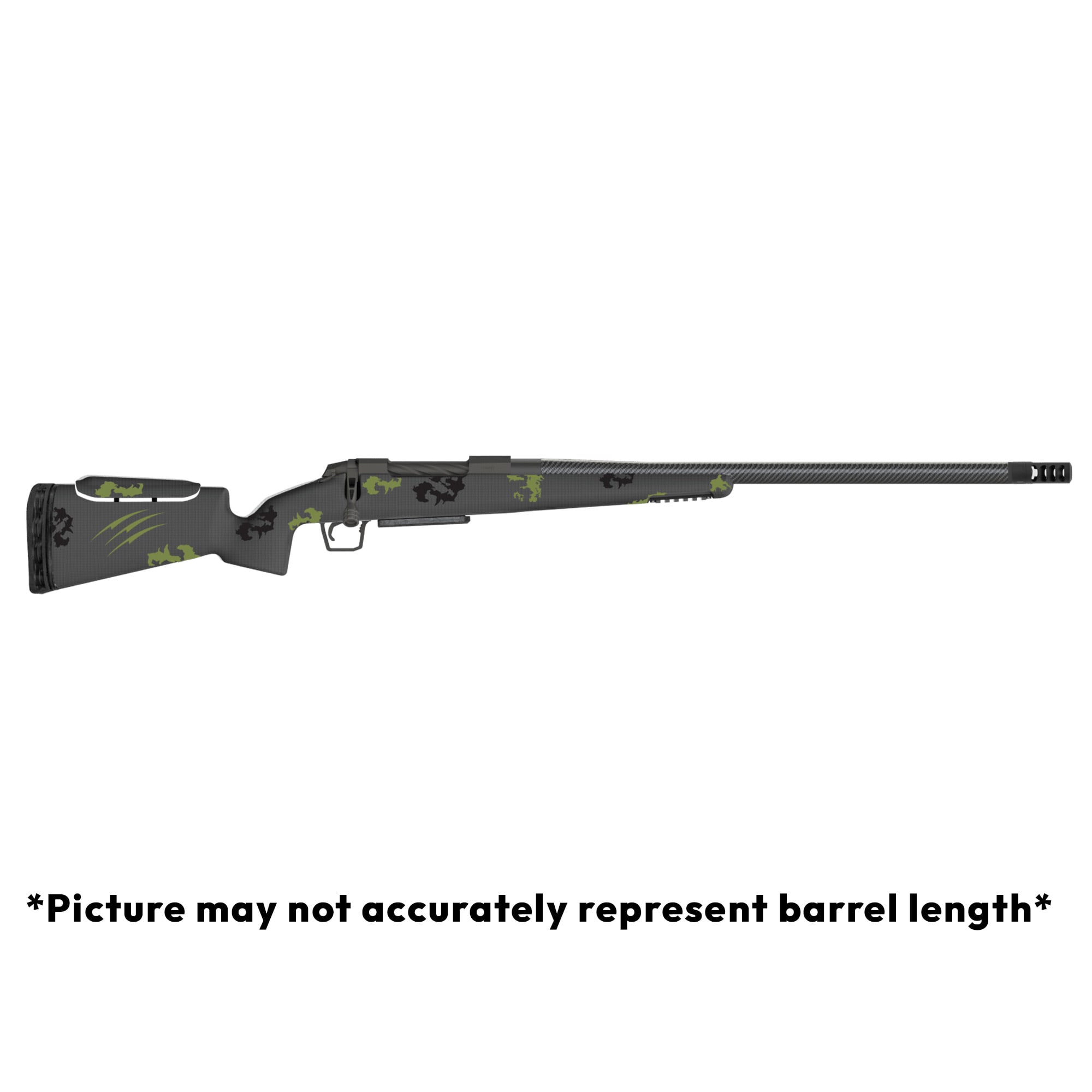 Fierce Firearms Carbon Rival XP 2.0 7 SAUM 22" Bbl Black/Forest Rifle RIVSCX7SAUM22BF