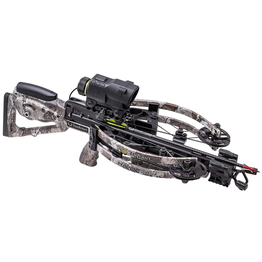 TenPoint Havoc RS440 XERO Crossbow w/ACUslide, Garmin Xero X1i Scope, Veil Alp CB21008-6279
