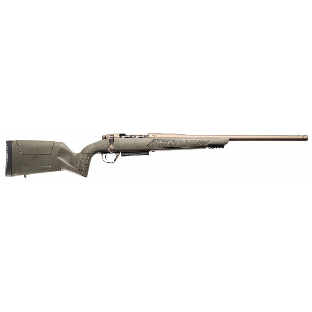 Christensen Arms Evoke .243 Win 20" 1:8 Burnt Brz Cerakote Bbl Green Hybrid Hunter Stock Bolt Action Rifle 801-15001-01