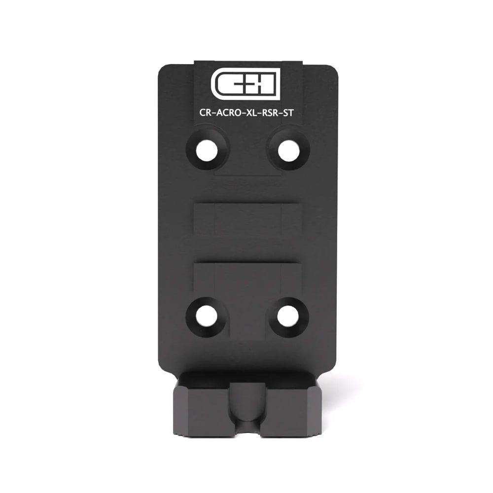 C&amp;H Precision Cross 1911-2011 Optics Plate Plate For Aimpoint Acro w/ 10-8 Rear Sight CR-ACRO-XL-RSR-ST