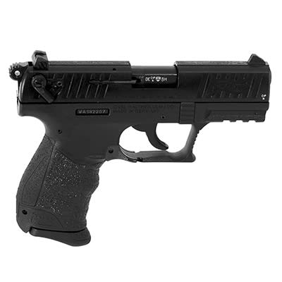 Walther P22QD .22 L.R. Black 10 round