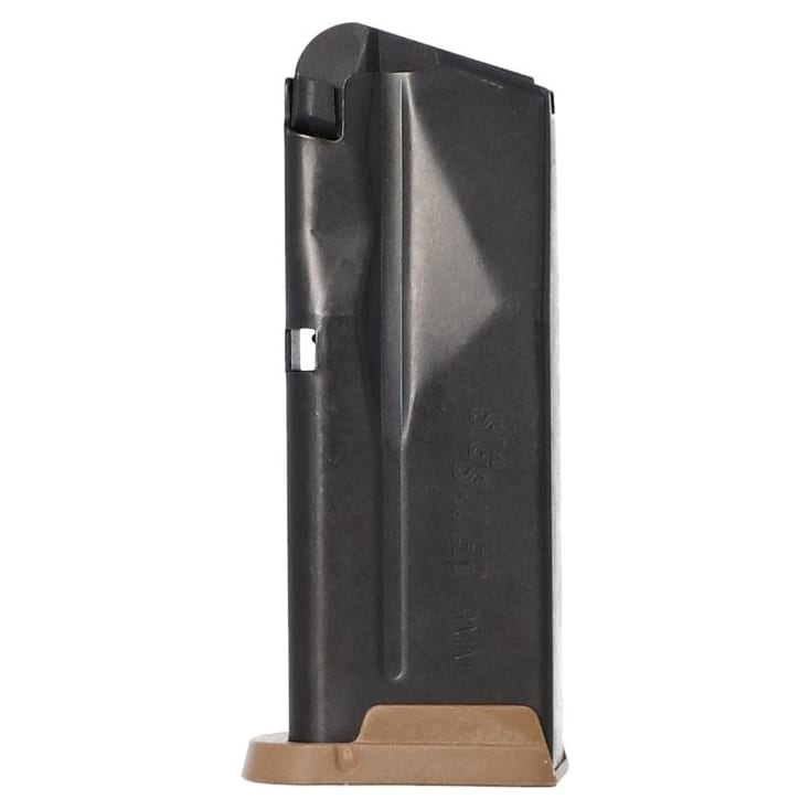 Sig Sauer P365 9mm Subcompact 10rd Coyote Pistol Magazine MAG-365-9-10-COY