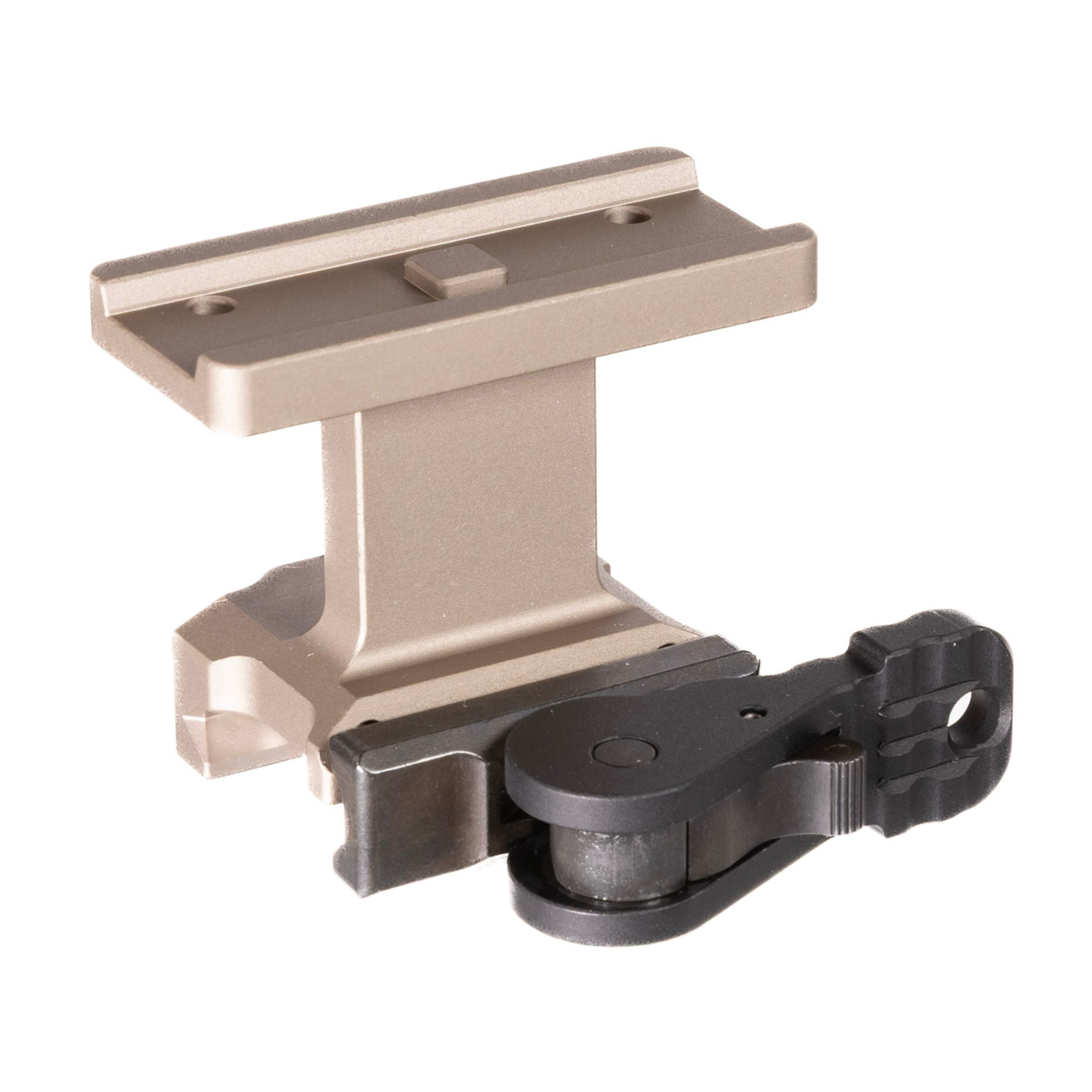 ADM Lightweight QD T1/T2/CompM5 1.93" FDE Mount w/LH TAC Lever AD-T1-LW-H-FDE-TAC