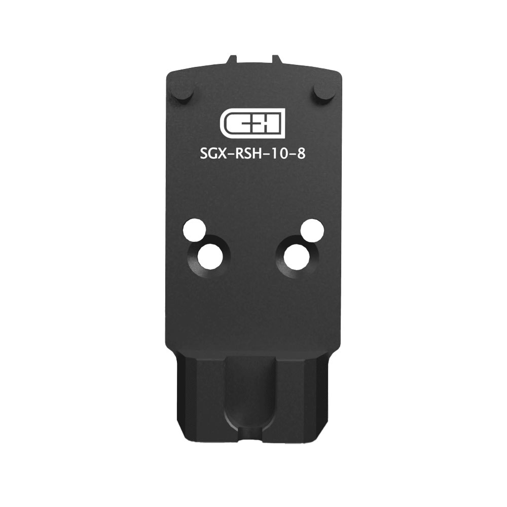 C&amp;H Precision Sig P320 Legion R1P/DPP Cut Plate For Trijicon (RMR/SRO) Holosun (407C/507C/507Comp/508T) C&amp;H (EDCXl/Comp) w/ 10-8 RS SGX-RSH-10-8