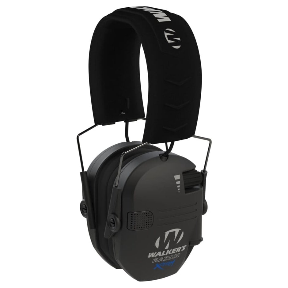 Walker's Razor Slim X-TRM Muff Black Electronic Ear Ear Muffs GWP-XRSEM