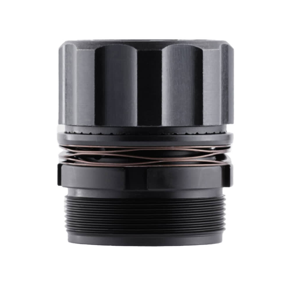 Dead Air Keymo GOV HUB 17-4 Stainless Taper Adapter w/Secondary Retention for Dead Air HUB Silencers (1 3/8-24) DA428GOVHT