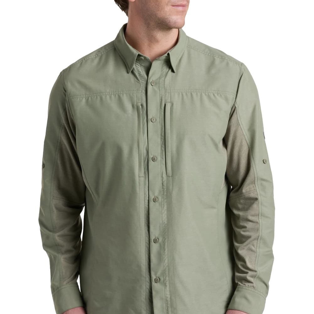 Kuhl Airspeed Long Sleeve Feather Grey Men's 7464-FTGR-M