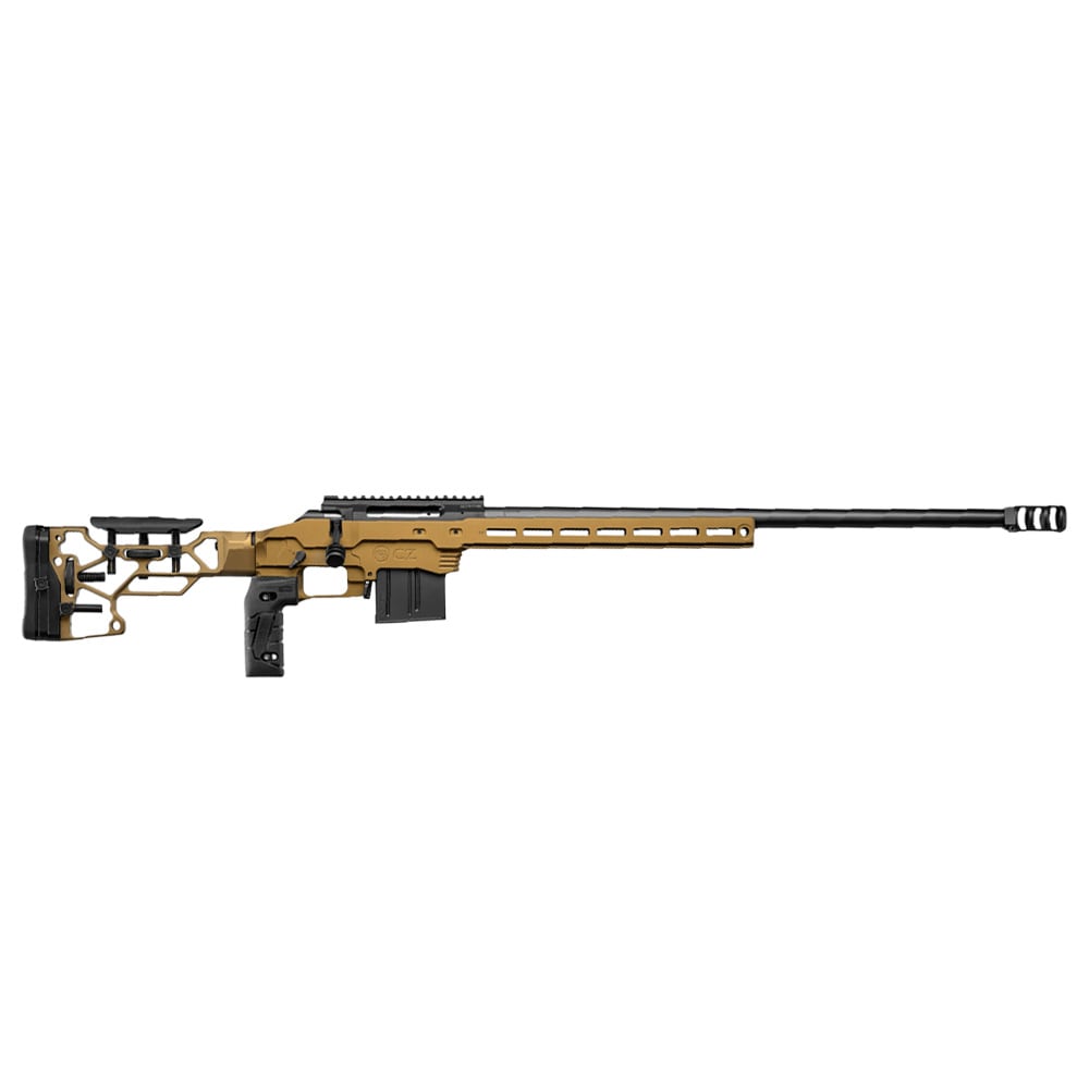 CZ 600+ TS2 MDT 6cm 5rd 24" 5/8x24 Bbl Deep Bronze Picatinny Rail ACC Premier Rifle 7805