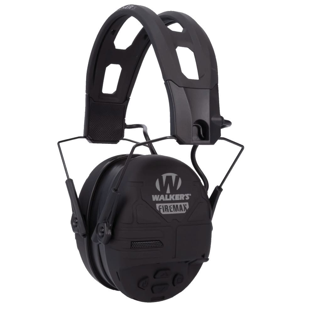 Walker's Firemax Digital Black Electronic Ear Ear Muffs GWP-DFM