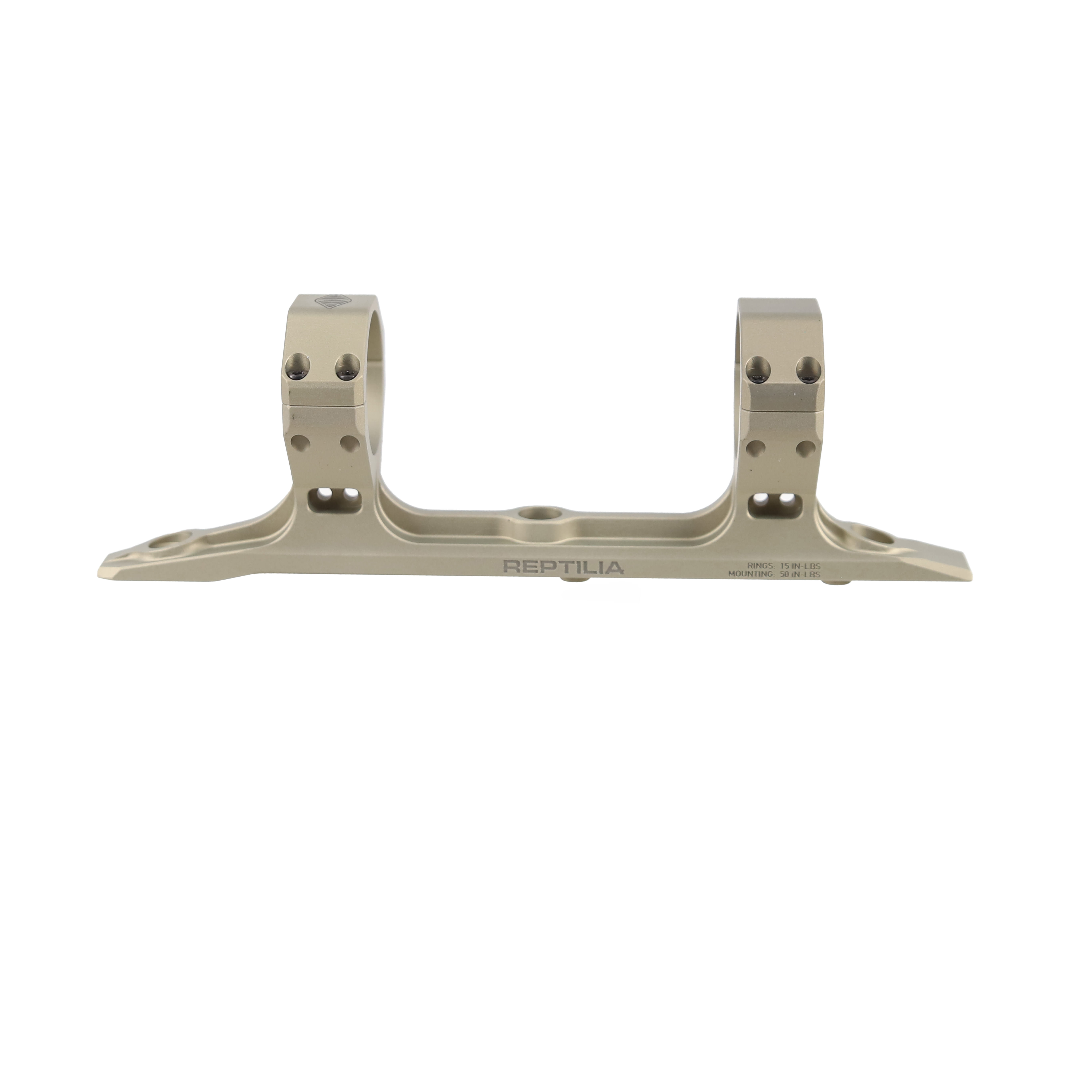 Q, LLC. AUS Direct Mount For The Fix Lightweight 35mm Scope Rings Clear 100-366