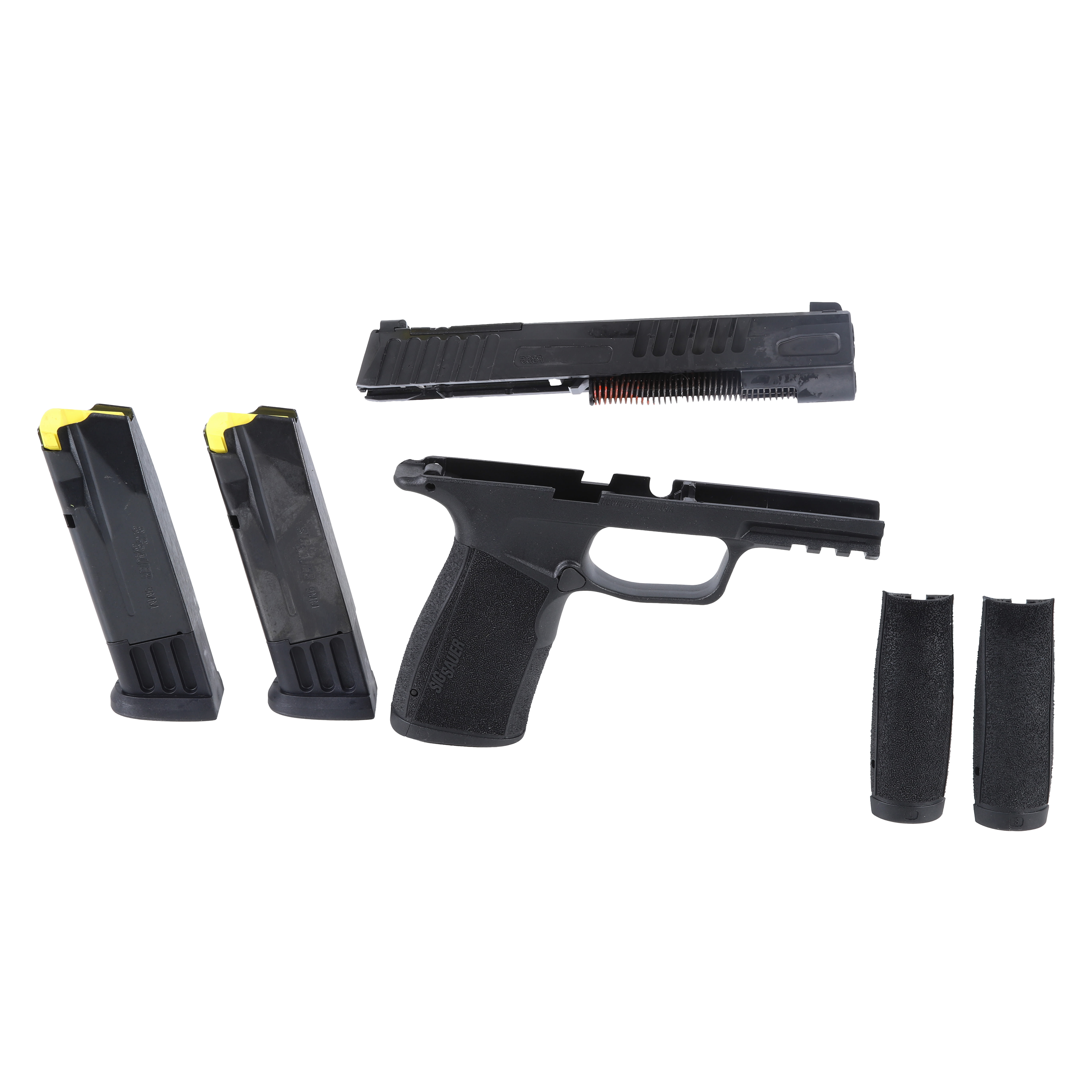 Sig Sauer P365 Low Cap Cal-X P365 Fuse 9mm 4.3" Bbl Optic Ready Blk (2)10rd Steel Mags X-Change Kit CALX-365XF-9-BXR3-10