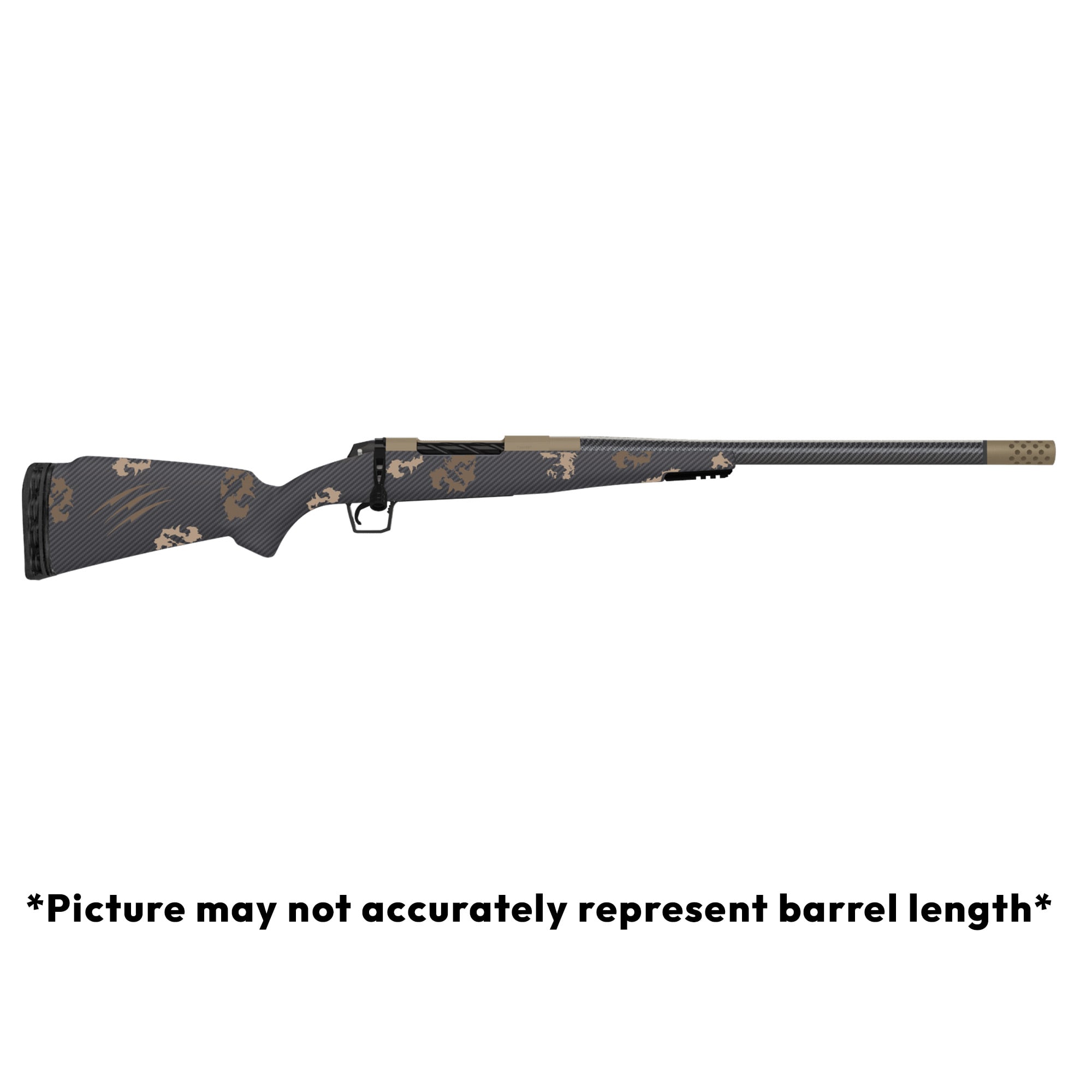 Fierce Firearms Carbon Rogue LH XP 7 PRC 22" Bbl Smoked Bronze/Sonora Rifle ROGSCLHX7PRC22BRS