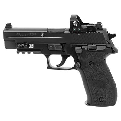 Sig Sauer P226 9mm 4.4" MK25 DA/SA Tall Slite Night Sights w/ Romeo1 Polymer Grip (3) 15rd Magazines Handgun MK-2-RX