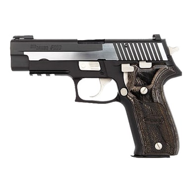 EQUINOX, 2-Tone Polished Nitron Finish, TRUGLO TFO Front, SLITE Rear Night Sights, Wood Grips E26R-40-EQ