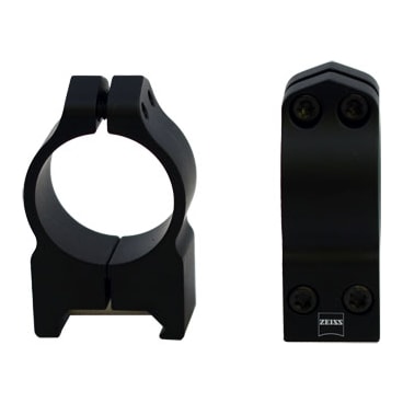 Zeiss Victory Weaver Style 1" Perma Attached Med 201M Scope Ring Set 000000-0490-092
