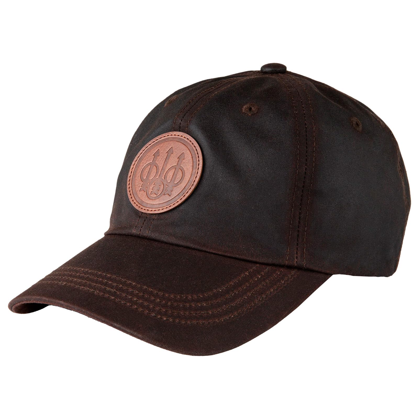 Beretta Waxed Patch Baseball Hat Whiskey OSFA BC093025330346