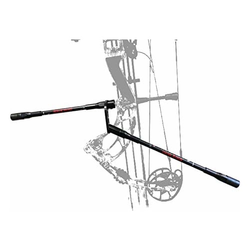 Conquest Archery Associates CF Hunter Bars W/ Smac CF .500 Matte Black 6"/8" Kit (RH) 26983