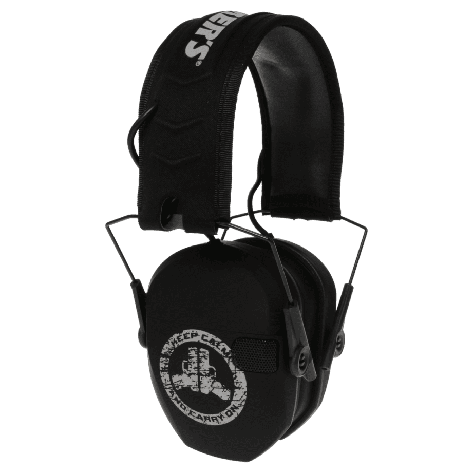 Walker's Razor Freedom Series Keep Calm Carry On Electronic Ear Ear Muffs GWP-RSEMFS-KCCO
