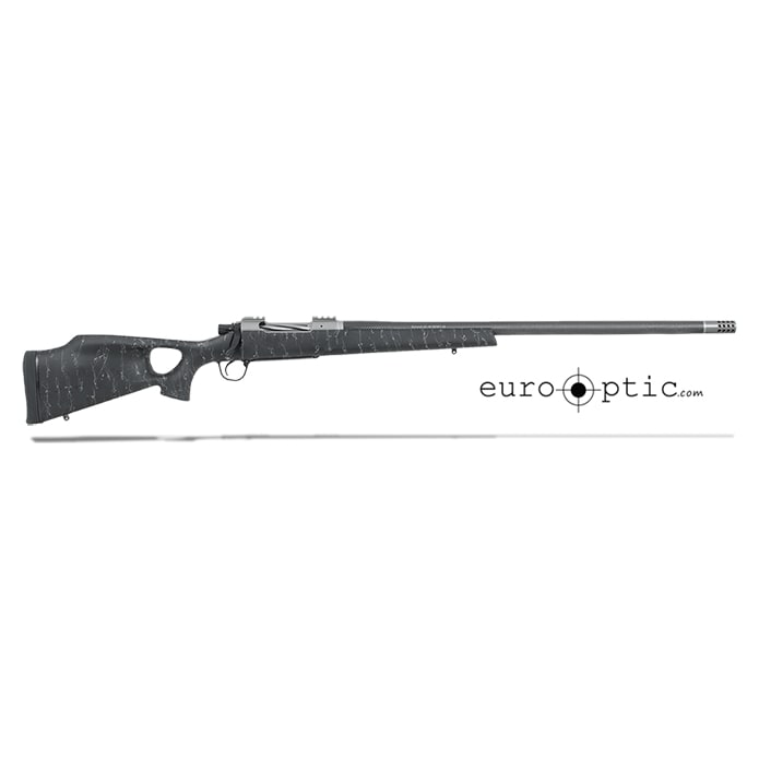 Christensen Arms Summit Ti-TH .338 Lapua Mag 27" Thumbhole Black W/Gray Webbing Rifle CA10269-717421