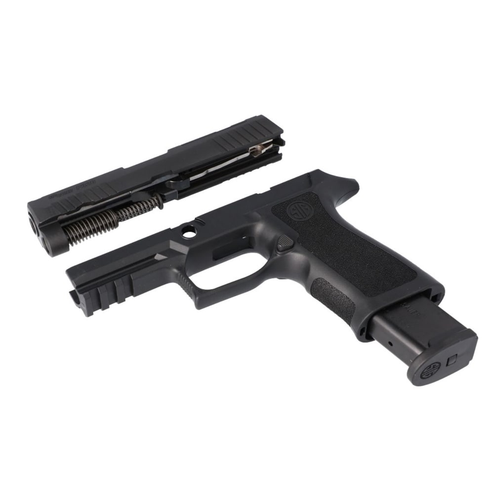 Sig Sauer P320 Cal-X P320 40 S&amp;W Carry Medium Blk (1)10rd Steel Mag X-Change Kit CALX-320XCA-40-BXR3