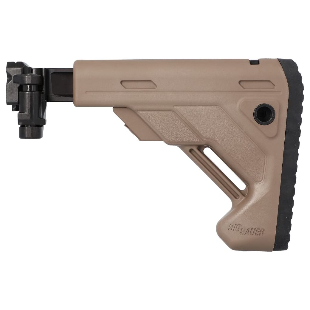 Sig Sauer MCX/MPX Flat Dark Earth Telescoping/ Folding Stock STOCK-X-FOLD-TELE-FDE
