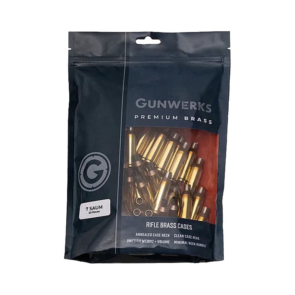 Gunwerks .300 PRC Unprimed Brass Casings (50/Box) AY-F3093G-50