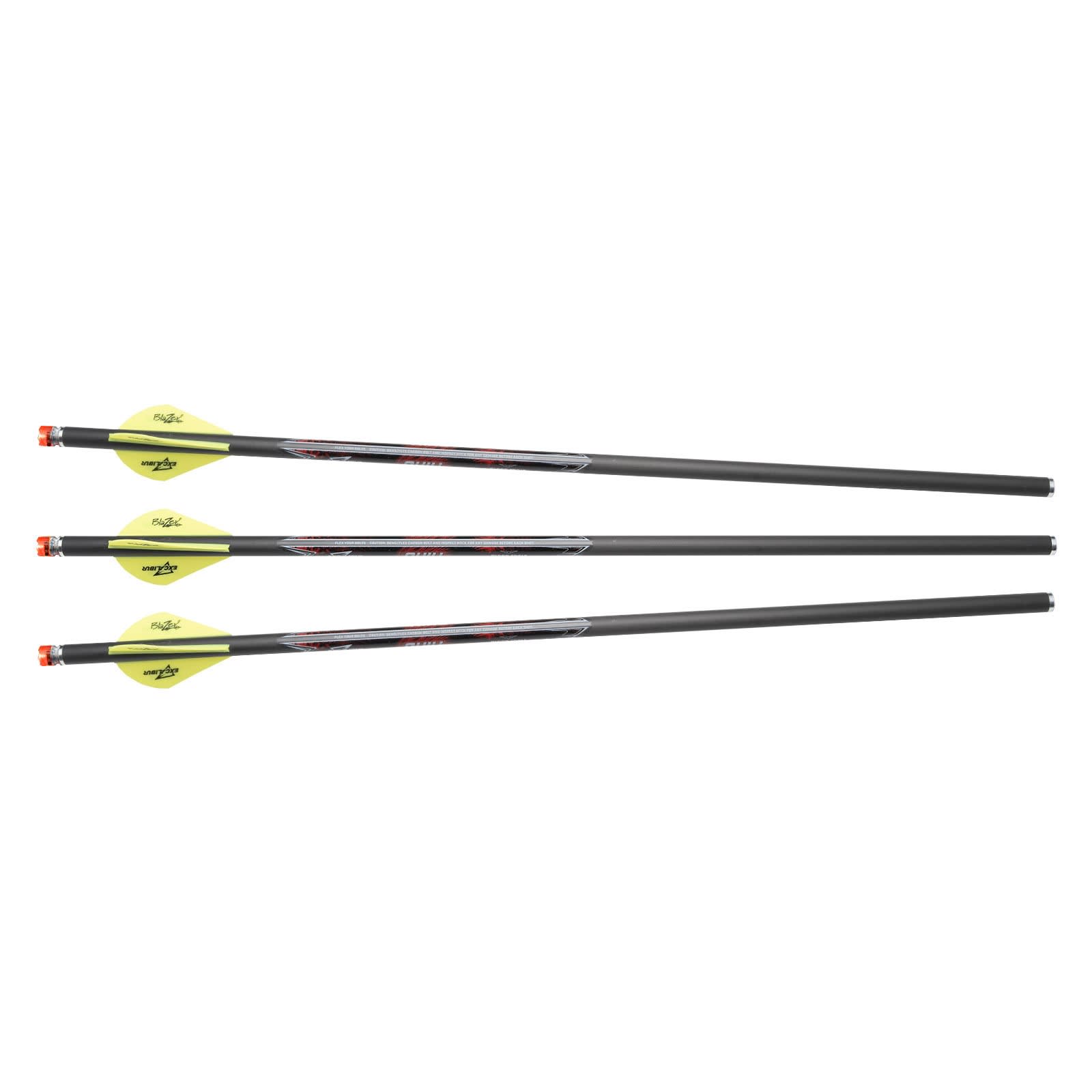Excalibur Quill 16.5" Carbon Micro Crossbow Arrows 3pk 22QV16IL-3
