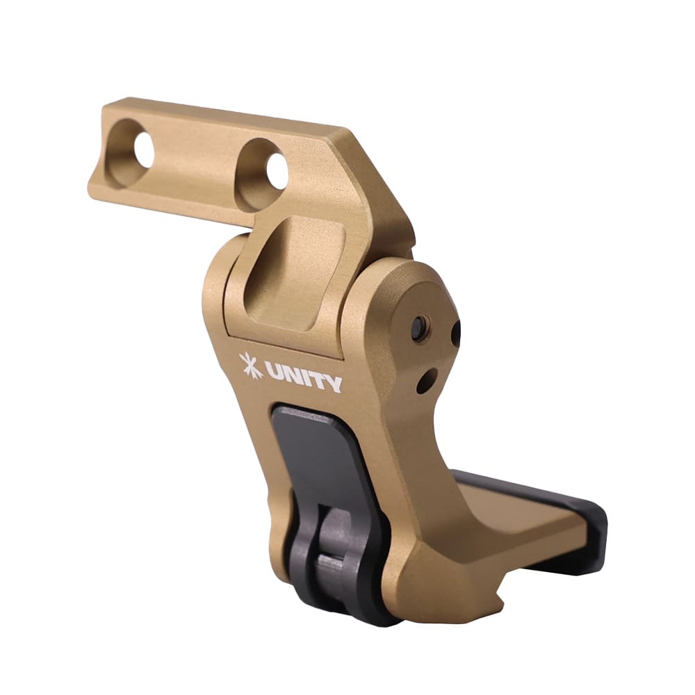 Unity Tactical FAST Flip to Center Magnifier Mount for Primary Arms Magnifier w/ Integrated QD Lever, FDE FST-PAF