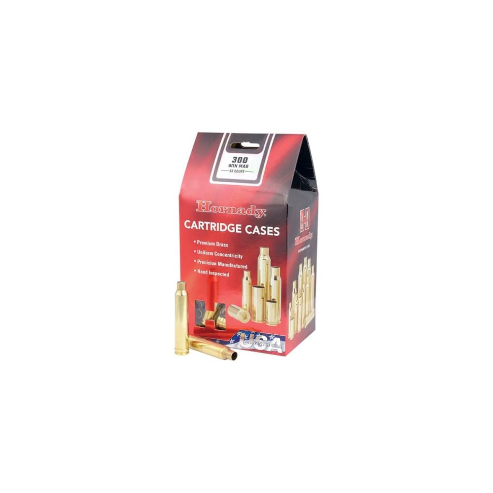 Hornady .300 Win Mag Unprimed Casings (50/Box) 8670