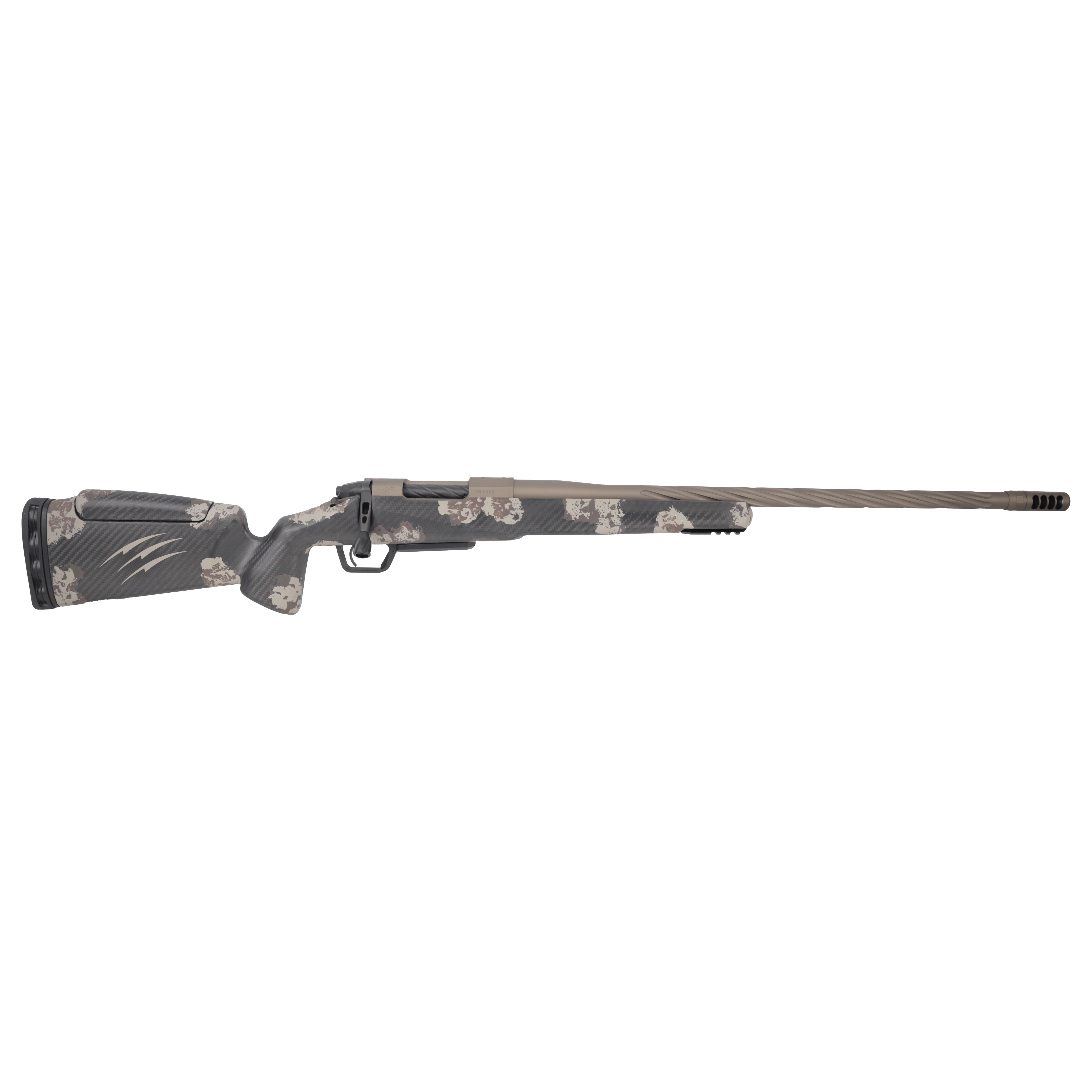 Fierce Firearms Twisted Rival XP 2.0 6.5 PRC 22" Bbl Smoked Bronze/Desert Shadow Rifle RIVSSX65PRC22BDS