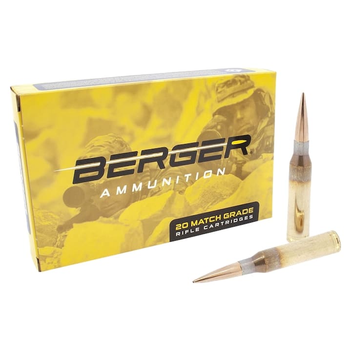Berger 338 Norma Magnum 300gr Hybrid OTM Tactical Ammunition (20/Box) 85010