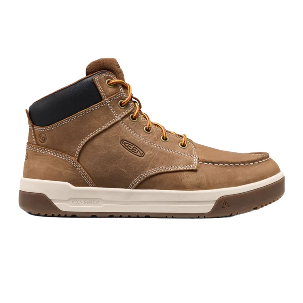 Keen Athletic Work Gibson Mid Soft Toe Men's Belgian/Gum 9 EE 1032500-9EE