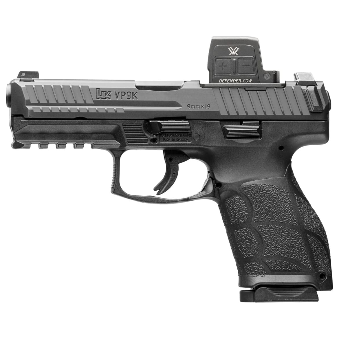 HK VP9A1 K Compact Tactical 9mm Optics Equipped VTX Handgun w/(2) 10rd Mags 81001368