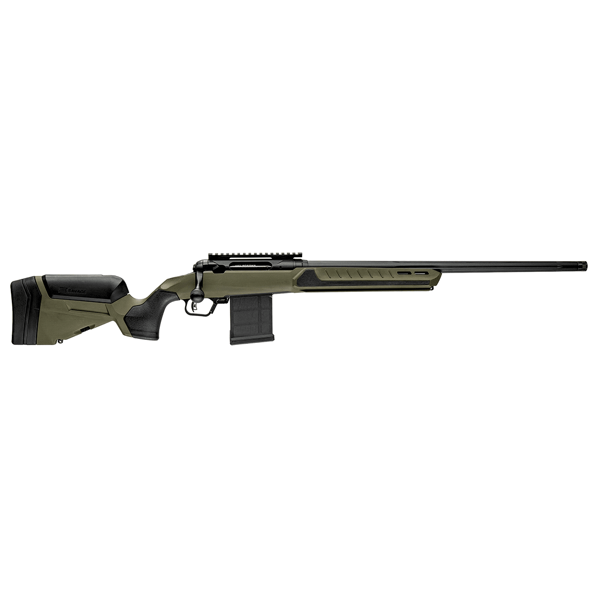 Savage Arms Model 110 Core Predator .308 Win 22"Bbl 1:10 THR Med. Contour Strt.Fluting 1-Piece Top Rail MLOK ARCA Bolt Action Rifle 32641