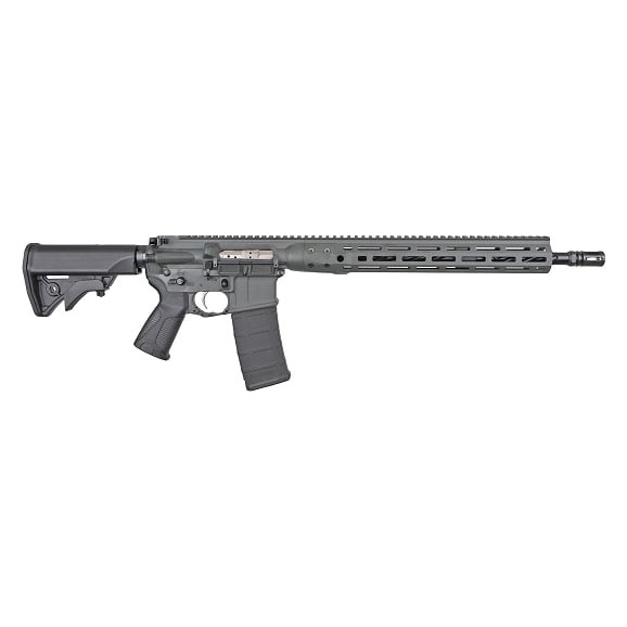 LWRCI ICDI Discovery 5.56 NATO 16" Bbl Direct Impingement M-LOK Tungsten Grey Rifle ICDIR5TG16MLE